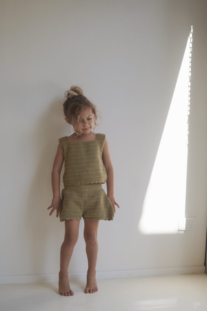 Olive Crochet Set - Image 3
