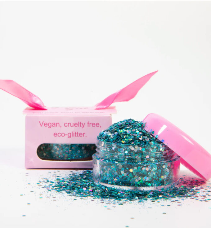 Glitter Girl Butterfly Blue