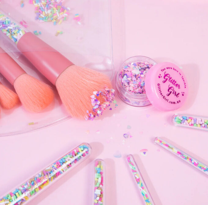 Unicorn Sprinkle Makeup Brush Set - Image 3