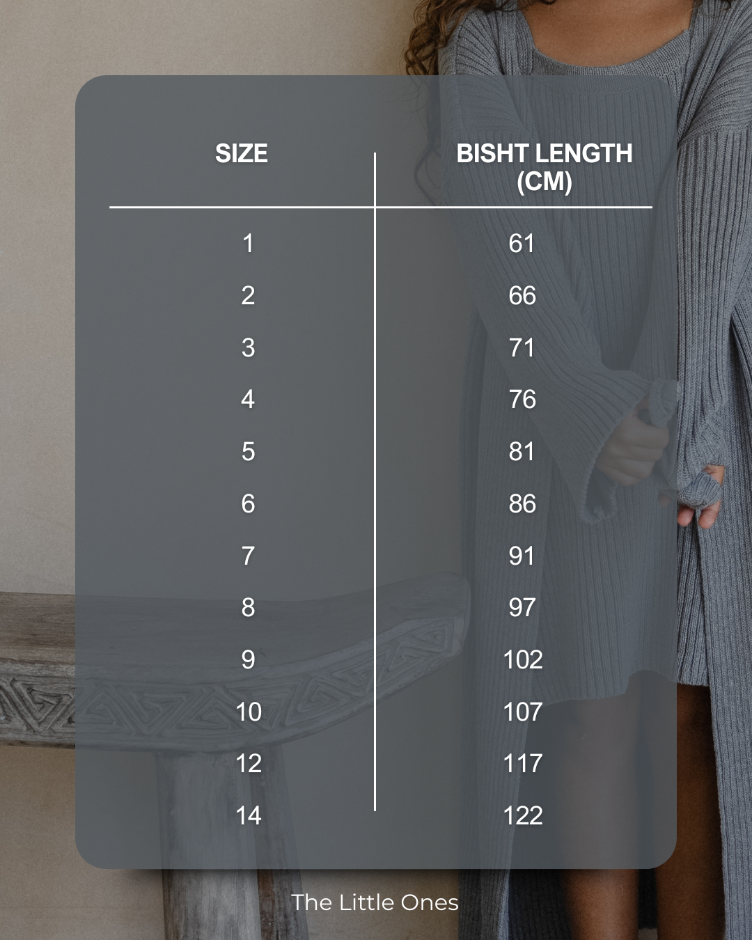 Cozy Bisht Kaftan - Dove Grey - Image 5